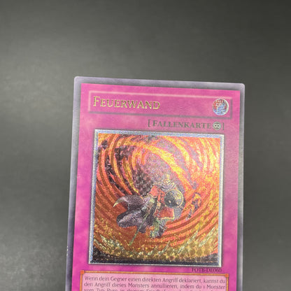 遊戯王　ファイヤー・ウォール/レリーフ/ドイツ語/EU版