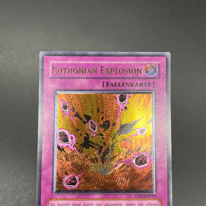 遊戯王　ヘル・ブラスト/レリーフ/ドイツ語/EU版