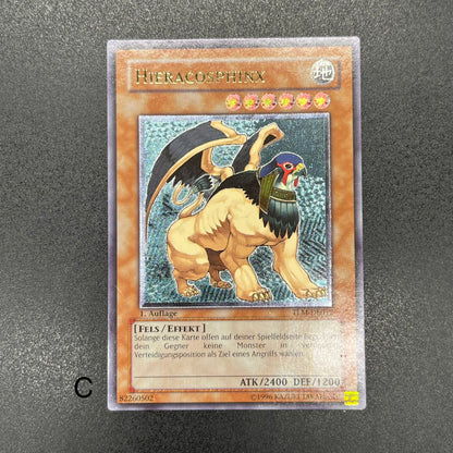 遊戯王　ヒエラコスフィンクス/レリーフ/ドイツ語/1st/EU版