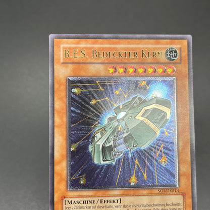 遊戯王　巨大戦艦カバード・コア/レリーフ/ドイツ語/EU版