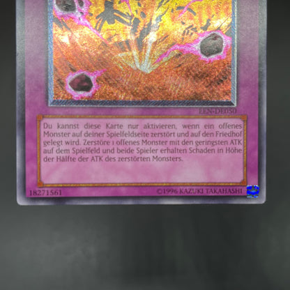 遊戯王　ヘル・ブラスト/レリーフ/ドイツ語/EU版