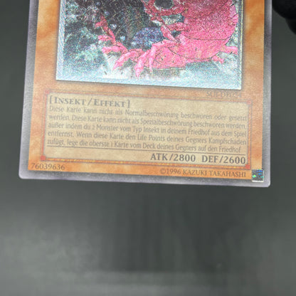 遊戯王　デビルドーザー/レリーフ/ドイツ語/EU版