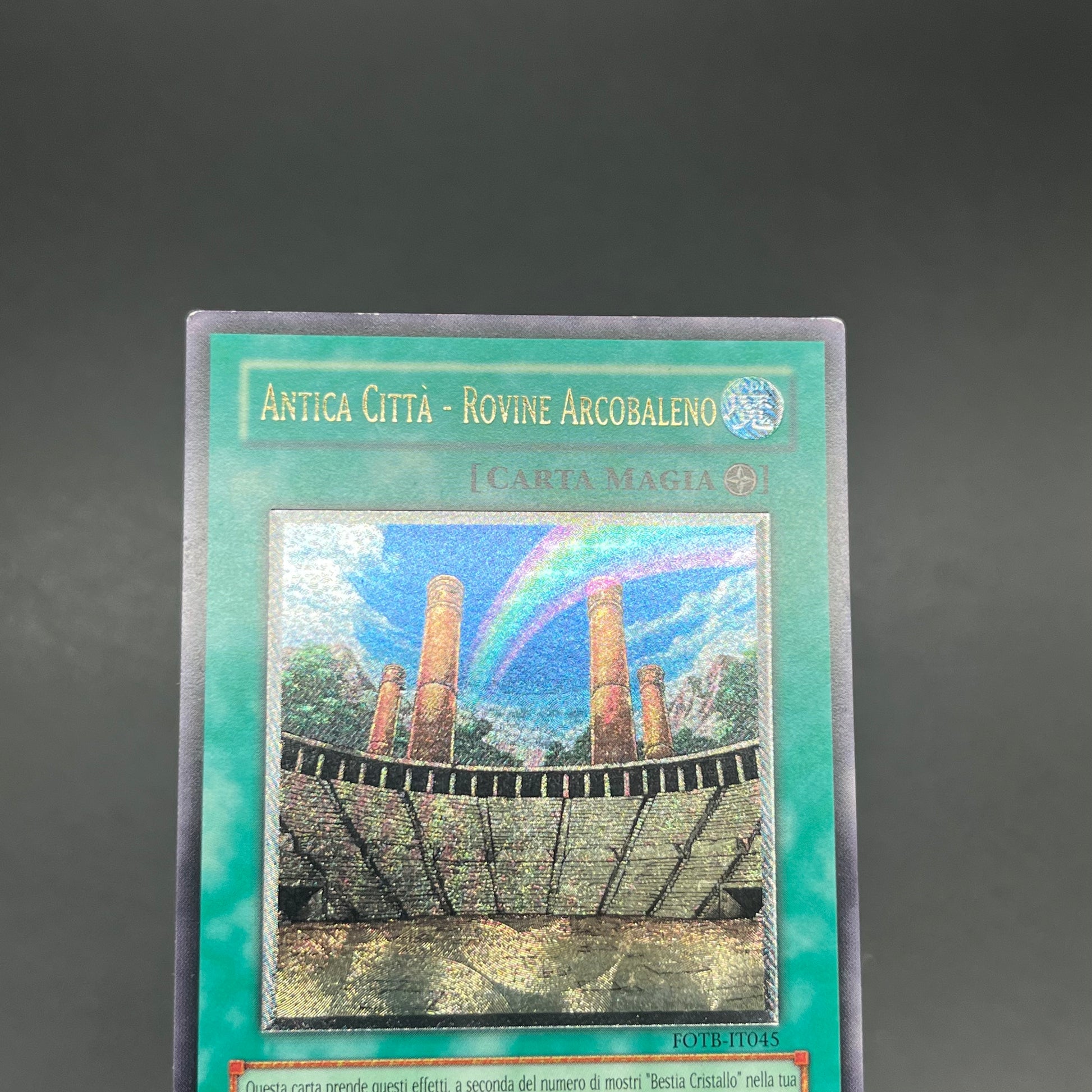 遊戯王 古代都市 レインボールイン レリーフ アルティメットレア 英語 遊戯王古代都市レインボールインレリーフアルティメットレア英語