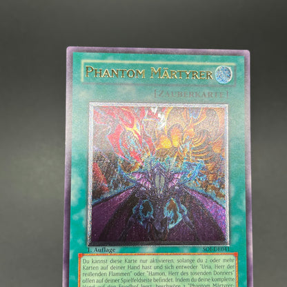 遊戯王　幻魔の殉教者/レリーフ/ドイツ語/1st/EU版