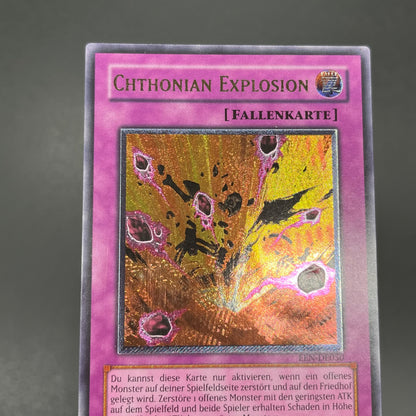 遊戯王　ヘル・ブラスト/レリーフ/ドイツ語/EU版