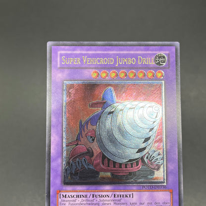遊戯王　スーパービークロイド−ジャンボドリル/レリーフ/ドイツ語/EU版
