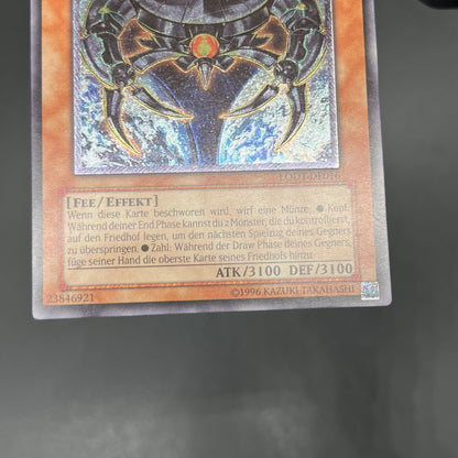 遊戯王　ドイツ版レリーフ 遊戯王 アルカナフォースXXI−THE WORLD/レリーフ