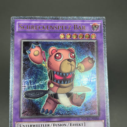 遊戯王　デストーイ・シザー・ベアー/レリーフ/ドイツ語/1st/EU版