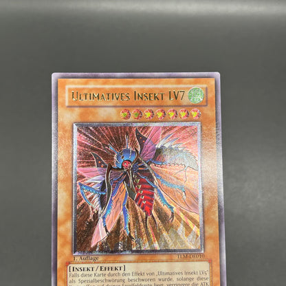 遊戯王　アルティメット・インセクトＬＶ７/レリーフ/ドイツ語/1st/EU版