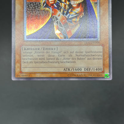 遊戯王　キングス・ナイト/レリーフ/ドイツ語/EU版