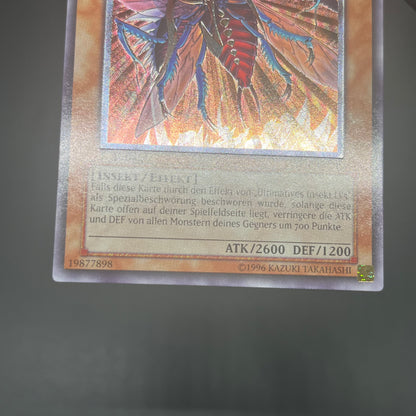 遊戯王　アルティメット・インセクトＬＶ７/レリーフ/ドイツ語/1st/EU版