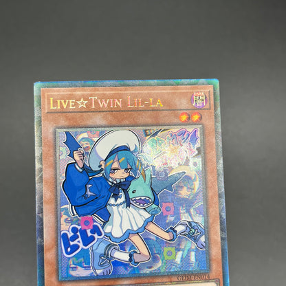 遊戯王　Ｌｉｖｅ☆Ｔｗｉｎ リィラ/コレクターズレア/英語/1st/EU版