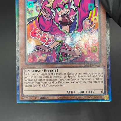 遊戯王　Ｌｉｖｅ☆Ｔｗｉｎ キスキル/コレクターズレア/英語/1st/EU版