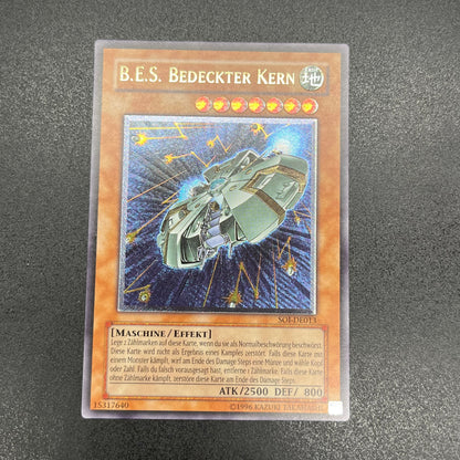 遊戯王　巨大戦艦カバード・コア/レリーフ/ドイツ語/EU版