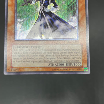 遊戯王　サイレント・ソードマンＬＶ５/レリーフ/ドイツ語/EU版