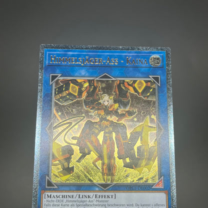 遊戯王　閃刀姫−カイナ/レリーフ/ドイツ語/EU版