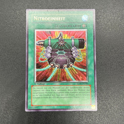遊戯王　ニトロユニット/レリーフ/ドイツ語/1st/EU版