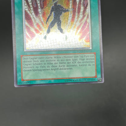 遊戯王　ファイヤー・ソウル/レリーフ/ドイツ語/EU版